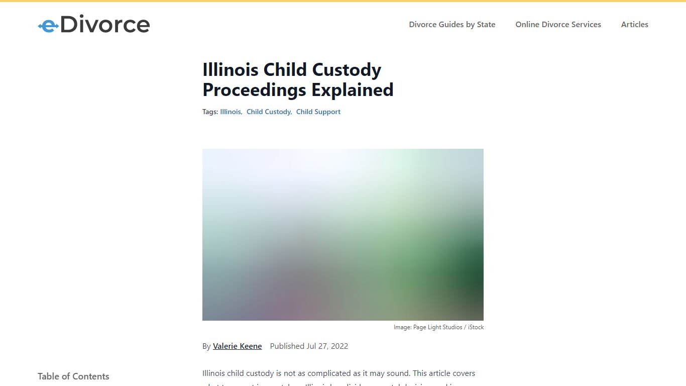 How Child Custody Works in Illinois - eDivorce